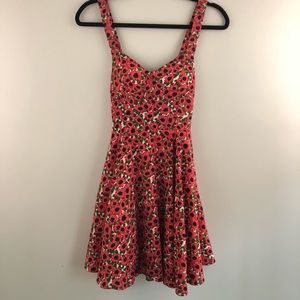 Topshop Floral Sun-Dress